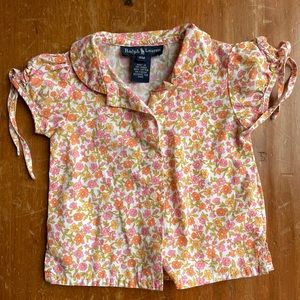 Ralph Lauren baby floral blouse